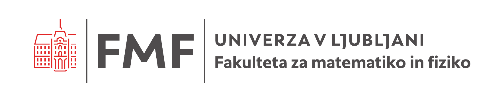 Logotip Univerze v Ljubljani, Fakultete za matematiko in fiziko